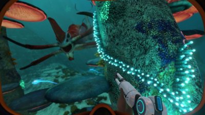 Subnautica - Fondo de sección descripción del juego