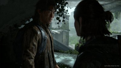 ภาพหน้าจอ the last of us part ii