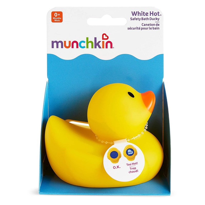 Munchkin White Hot Safety Bath Duck 1pc