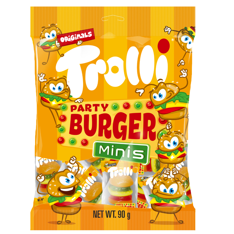 Trolli Mini Burger Gummi 90g