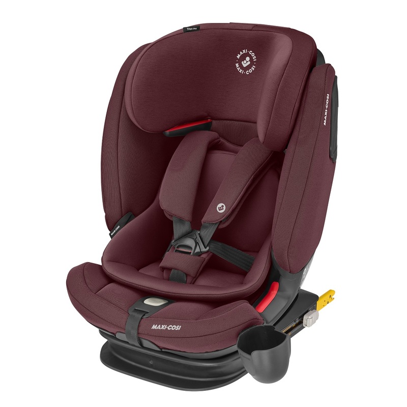 Maxi Cosi Titan Pro Carseat (For 9-36kg child) (Red)