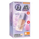 Maybelline Superstay 30H Lumi Matte Foundation N20 1pc + Mannings 3D Beauty Blending Sponge 1pc