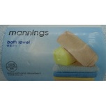 Mannings Bath Towel (Random Color) 1pc