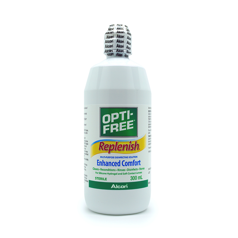 Alcon Opti-Free Replenish Multi-Purpose Disinfecting Solution 300ml x 3pcs