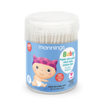 Mannings Super Slim Paper Stick Baby Cotton Tips 200pcs