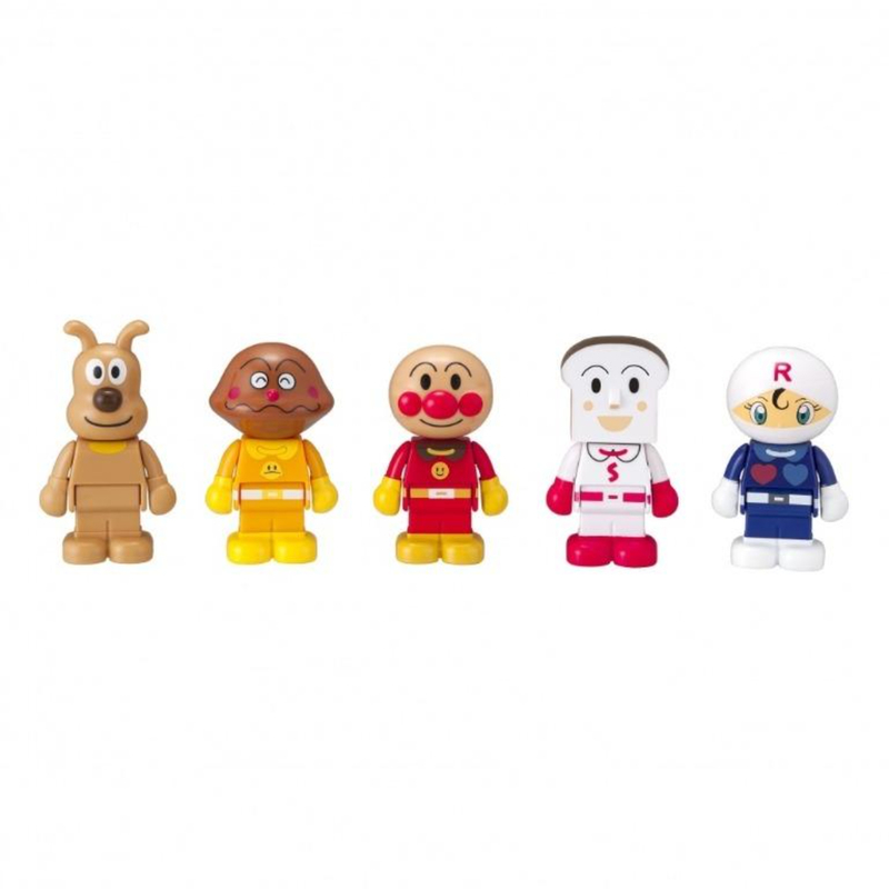 Anpanman and Buddy Block Doll Set 1 set