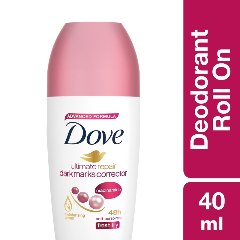 Dove Fresh Lily Roll On 40ml