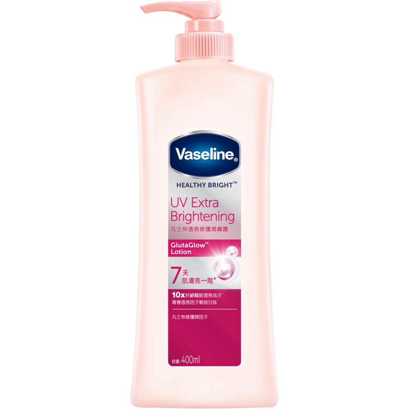 Vaseline Healthy Bright Lotion 400ml - UV Extra Brightening