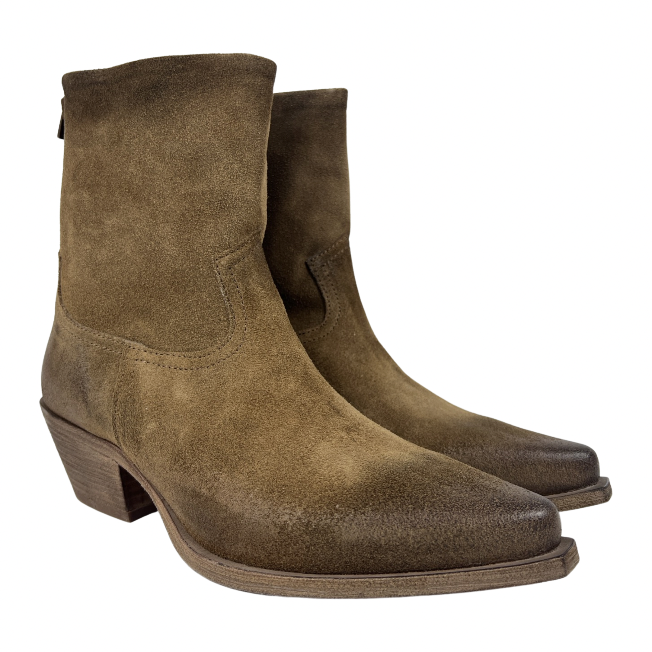 Metisse Western Boot Taupe