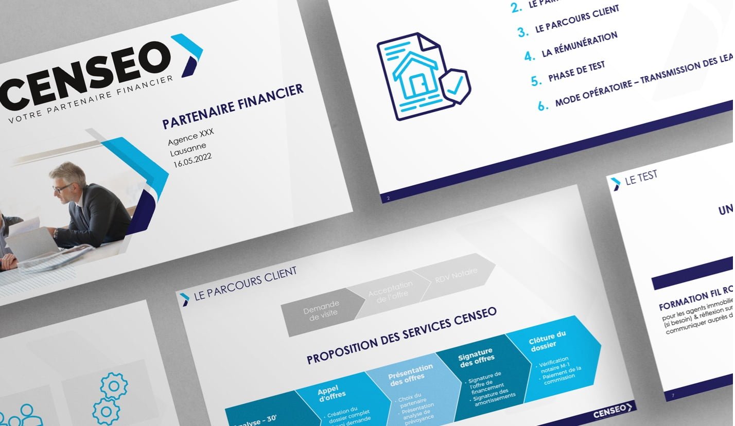 Habefast Services Graphisme Supports De Communication Projet Censeo