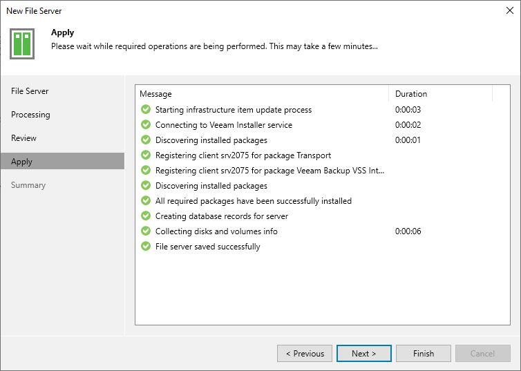 Step 5. Apply File Share Settings