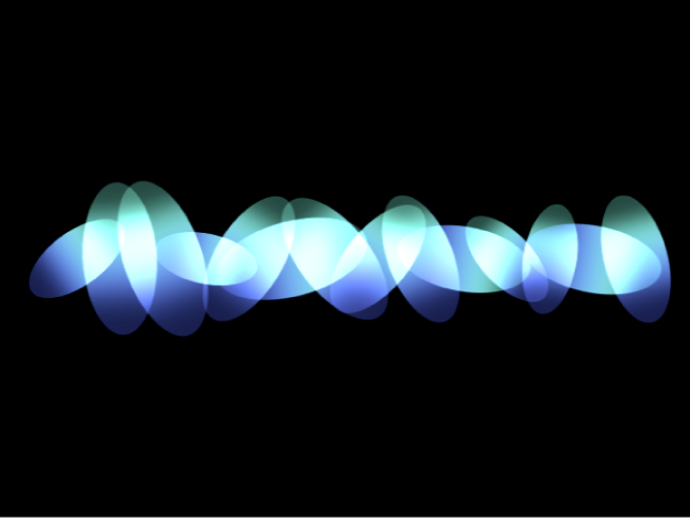 Canvas showing replicator set to Line shape