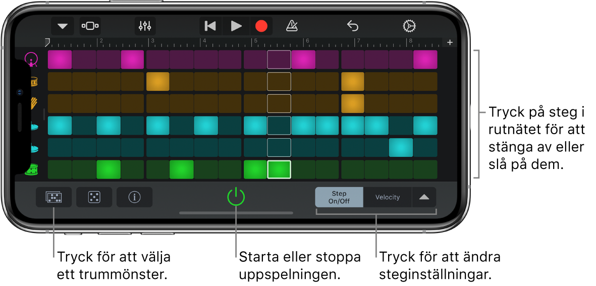 Pekinstrumentet slagsequencer