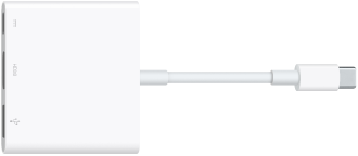 USB-C Digital AV Multiport-mellemstik.