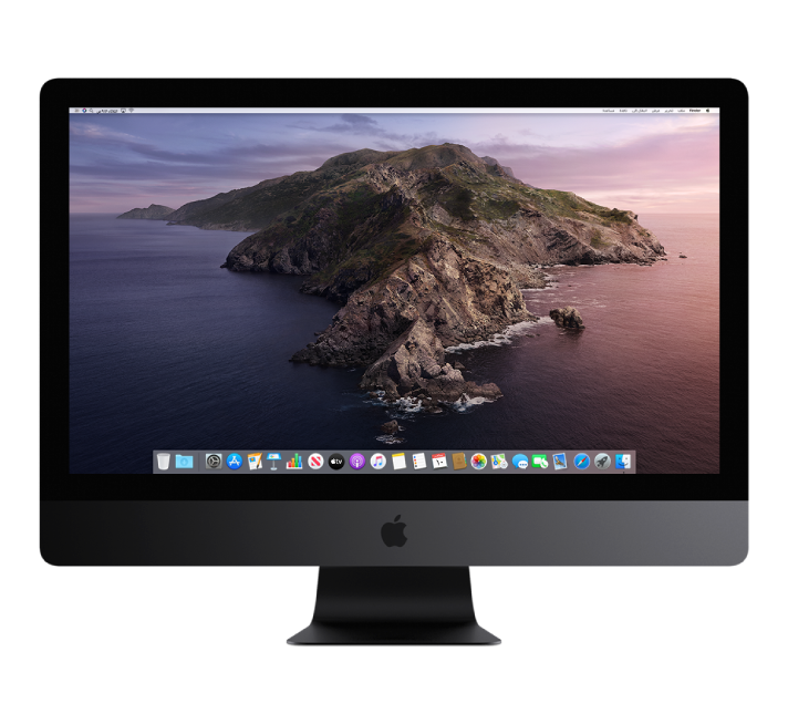 شاشة عرض iMac Pro.