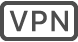 Das Symbol „VPN“