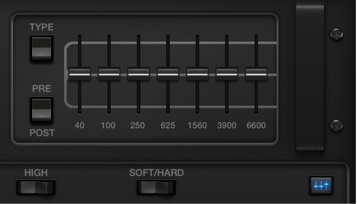 Figure Graphic EQ parameters.