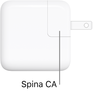 L'alimentatore USB-C da 30 W.