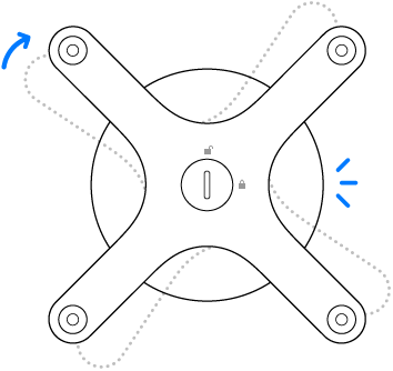 VESA 支架转换器。