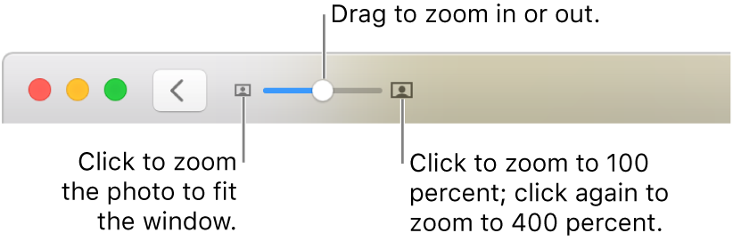 The toolbar showing zoom controls.