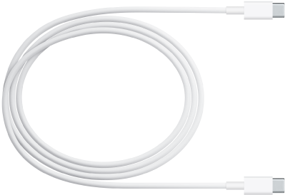 El cable de carga USB-C.