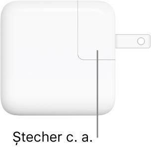 Adaptorul de alimentare USB‑C de 30 W.