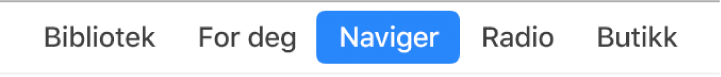 Naviger-knappen i navigeringslinjen.