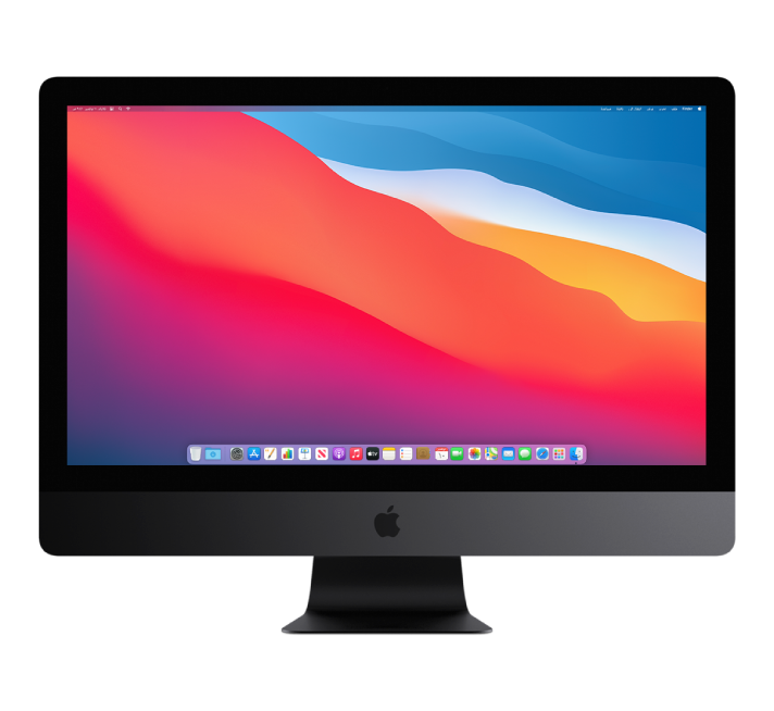 شاشة عرض iMac Pro.