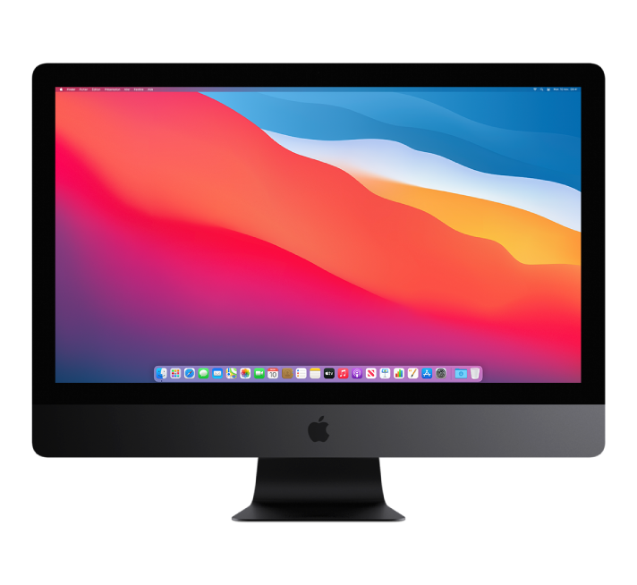 Moniteur d’iMac Pro.