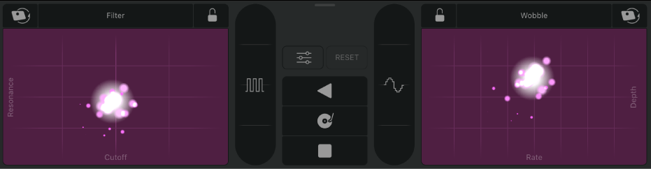 Remix FX controls.