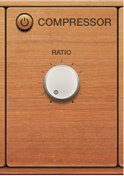 Abbildung. Compressor-Parameter in Vintage Clav