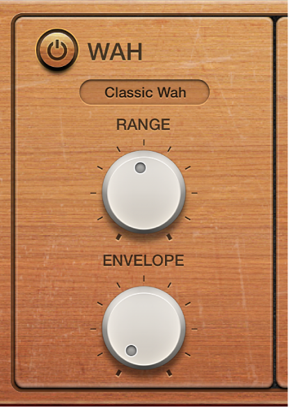 Figure. Vintage Clav Wah parameters.