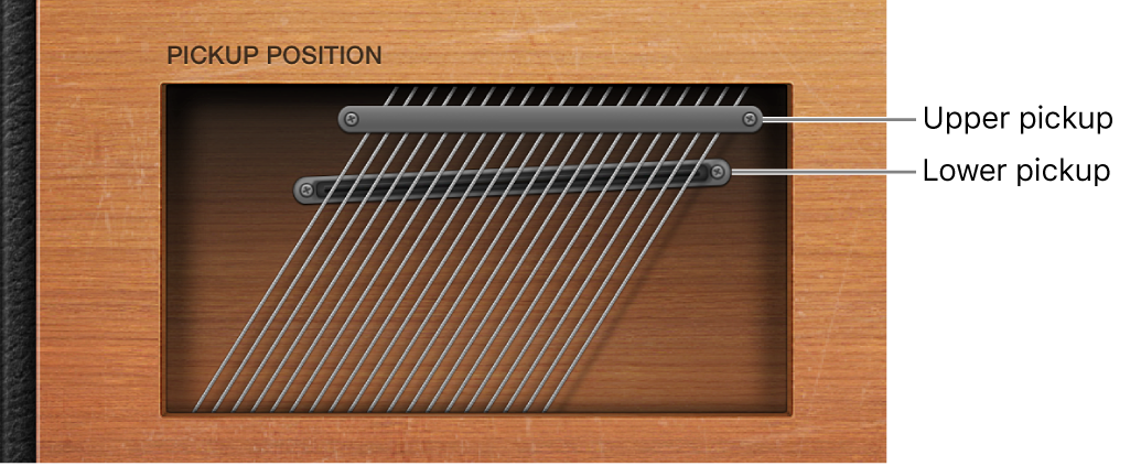 Figure. Vintage Clav Pickup parameters.