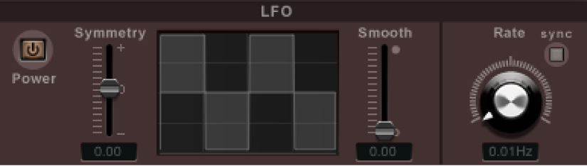 Figure. Ringshifter LFO parameters.