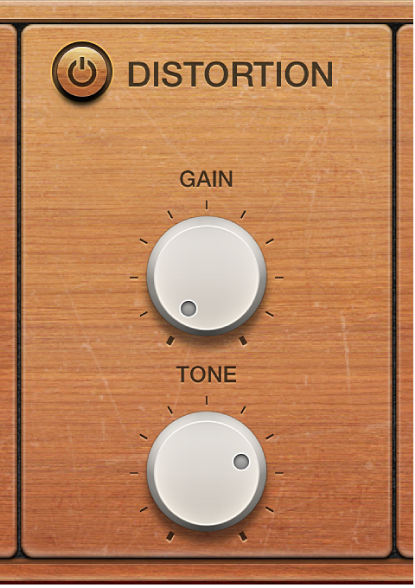 Ilustración. Parámetros Distortion de Vintage Clav.