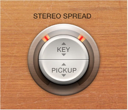 図。Vintage Clavの「Stereo Spread」パラメータ。