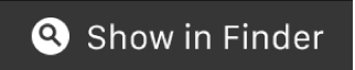 Botón “Mostrar en el Finder” de la Touch Bar