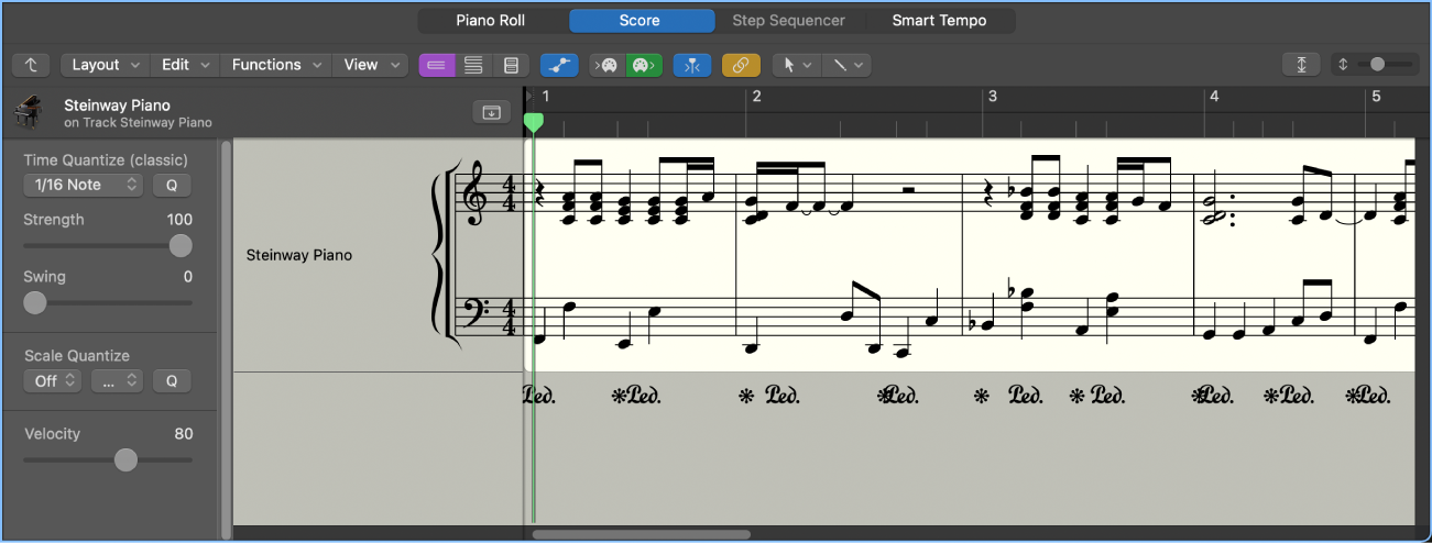 Abbildung. Der Notationseditor