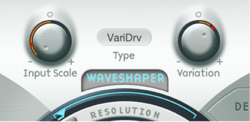 Figure. Waveshaper parameters.