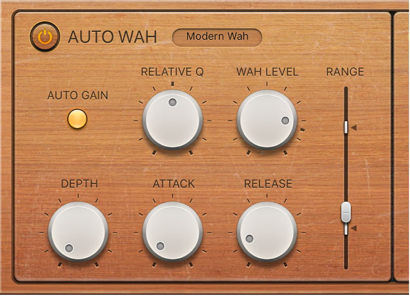 Figure. Wah parameters