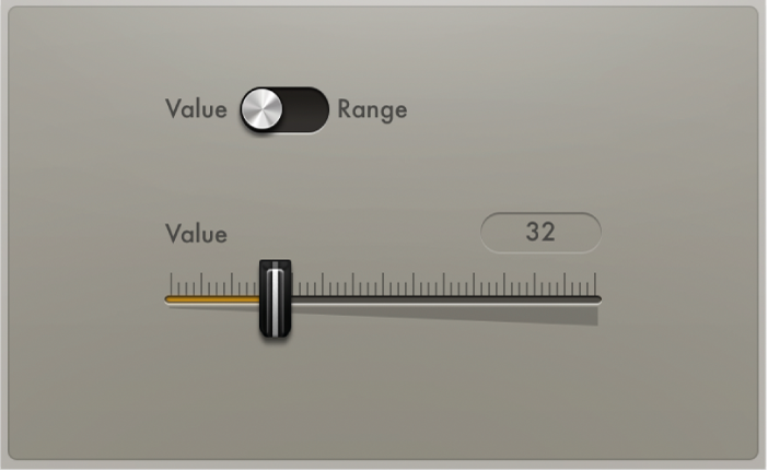 Figure. Velocity Processor Add/Scale parameters.