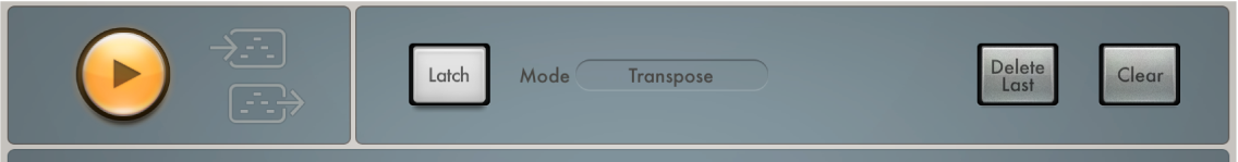 Figure. Arpeggiator Control parameters.