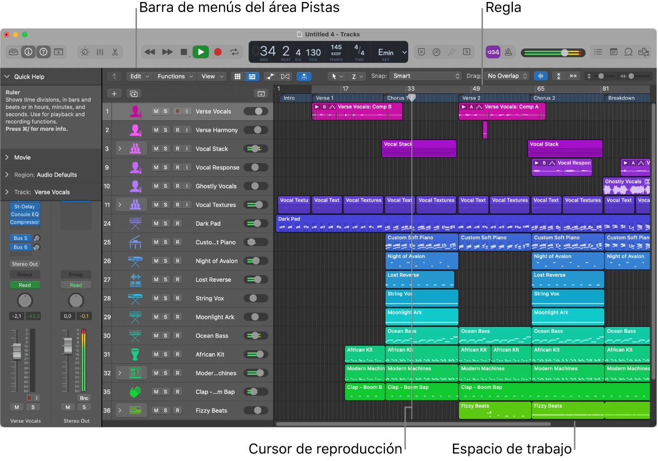 Ilustración. Área Pistas.