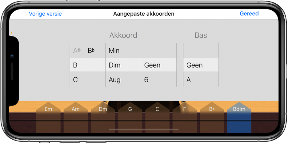 Wieltjes voor aangepaste akkoorden