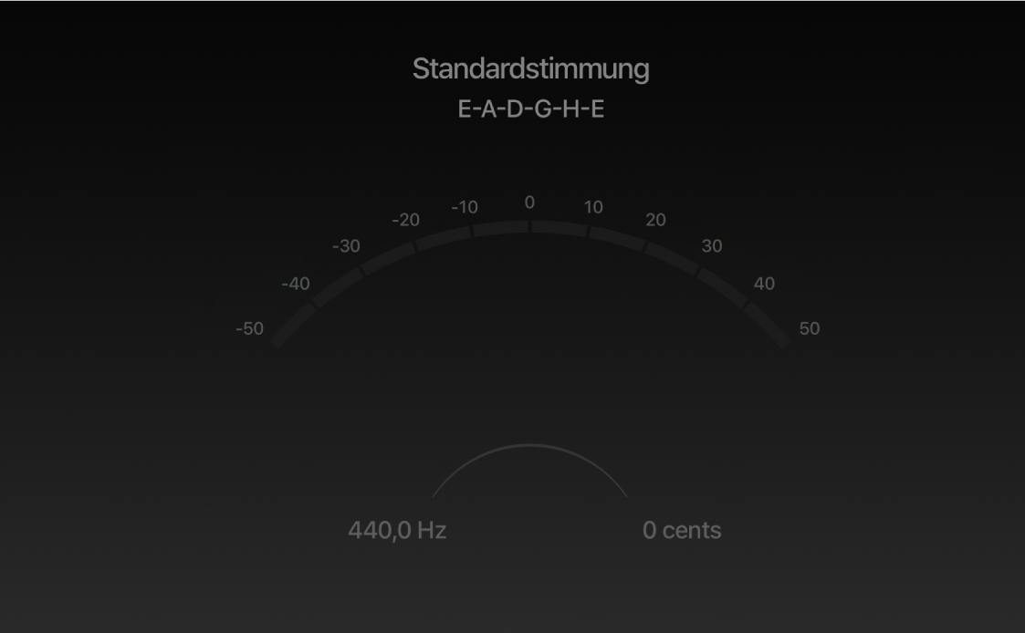 Stimmgerät „Instrument lernen“