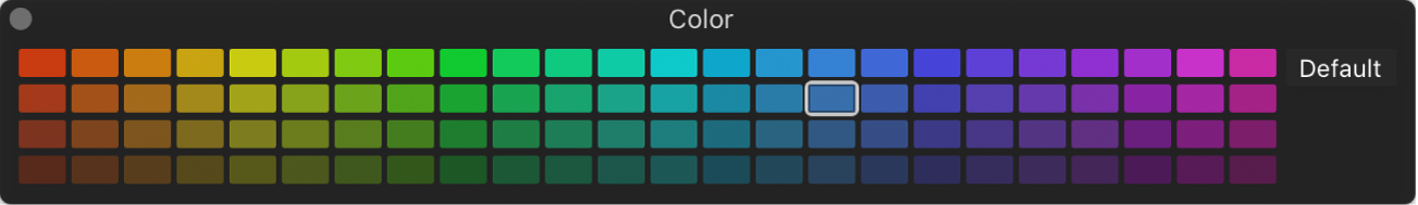 Figure. Color palette.