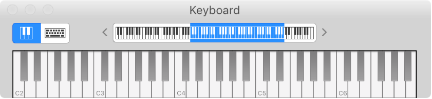 Figure. Onscreen keyboard.