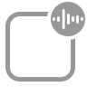 Symbol „Nachrichten ankündigen“