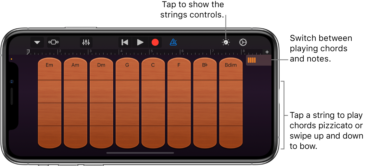 Strings Touch Instrument