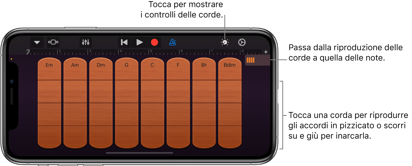 Strumento Touch Archi